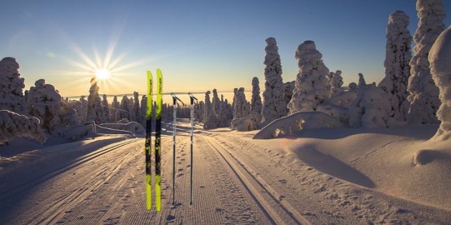 Nordic Skiing Equipment Finlland Lapland Nordic Skiing Equipment Finlland Lapland